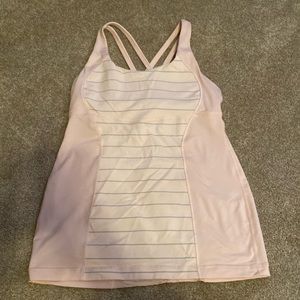 Lululemon tank built in bra.